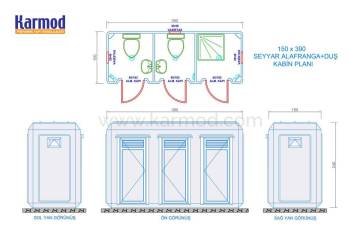 Hazır Wc &amp; Duş Planları