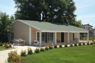 Одноэтажный стальной дом