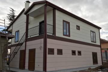 Двухэтажный стальной дом