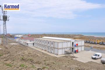 Prefabrik Kamp Saha Binaları