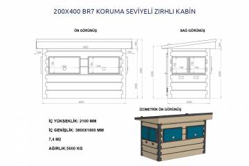 Zırhlı Güvenlik Kulübesi Modelleri