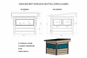 Zırhlı Güvenlik Kulübesi Modelleri