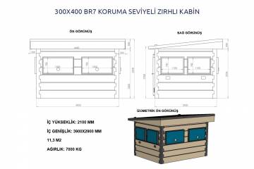 Zırhlı Güvenlik Kulübesi Modelleri