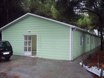 Prefabrik Sahra Hastanesi