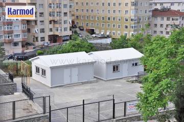 Prefabrik Acil Deprem Konutları -1