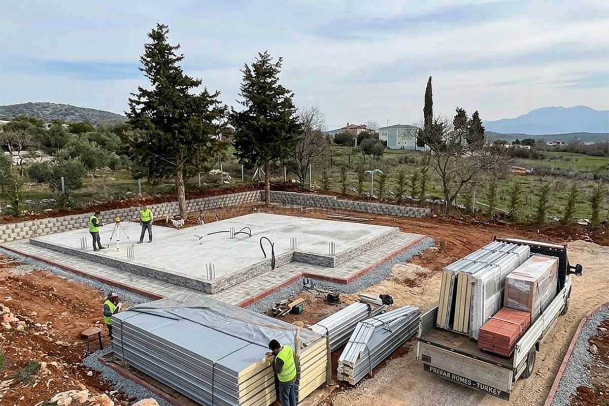 Antalya bungalov tarzı yapılar