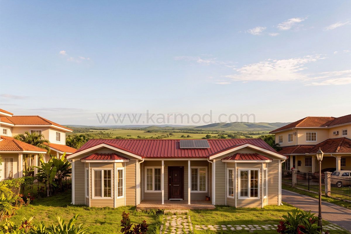 bulgaristan satılık prefabrik ev