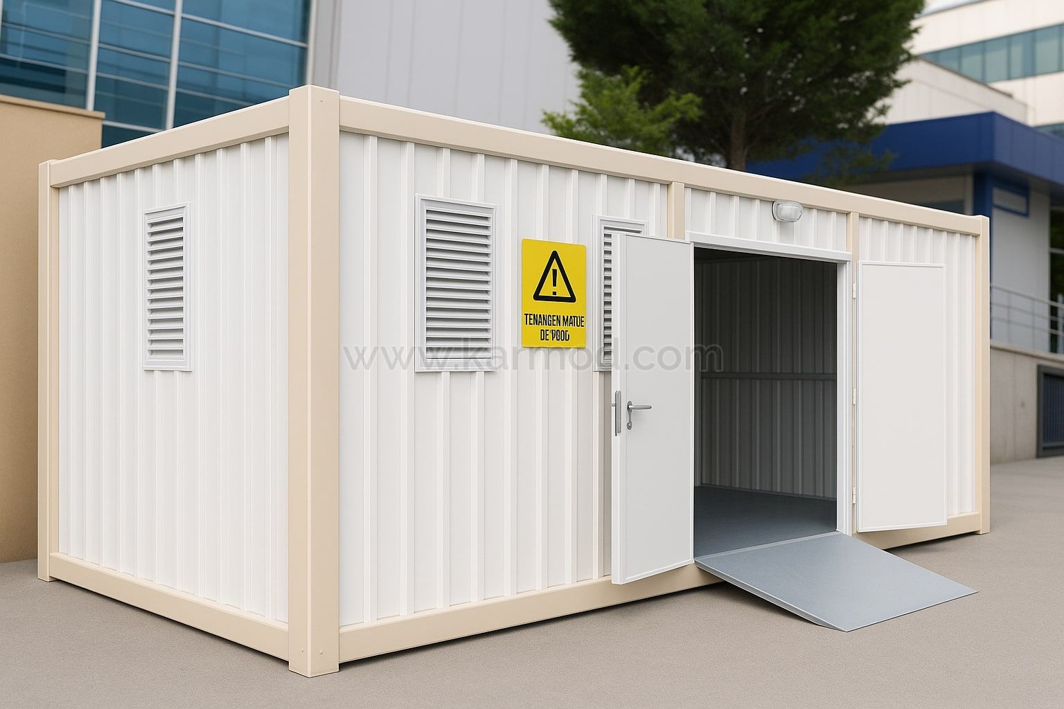 Container für gefährliche und chemische Abfälle