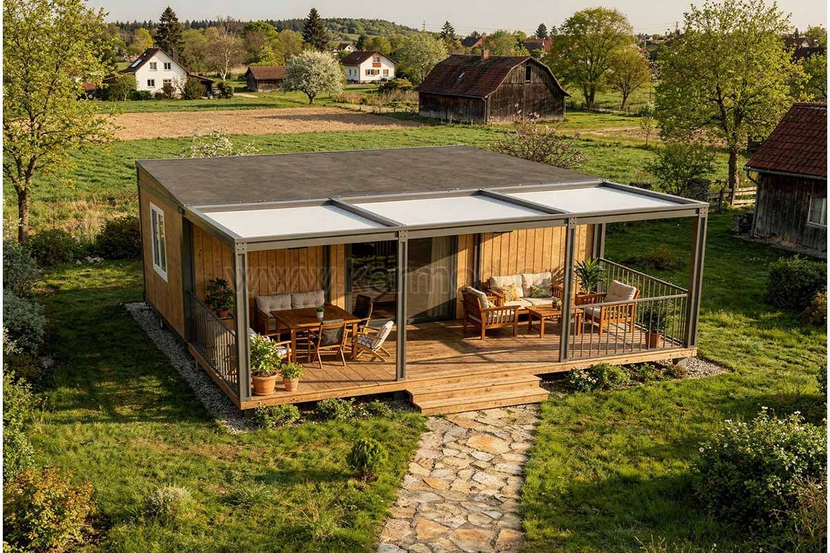 Familien mit Kindern in Tiny Houses
