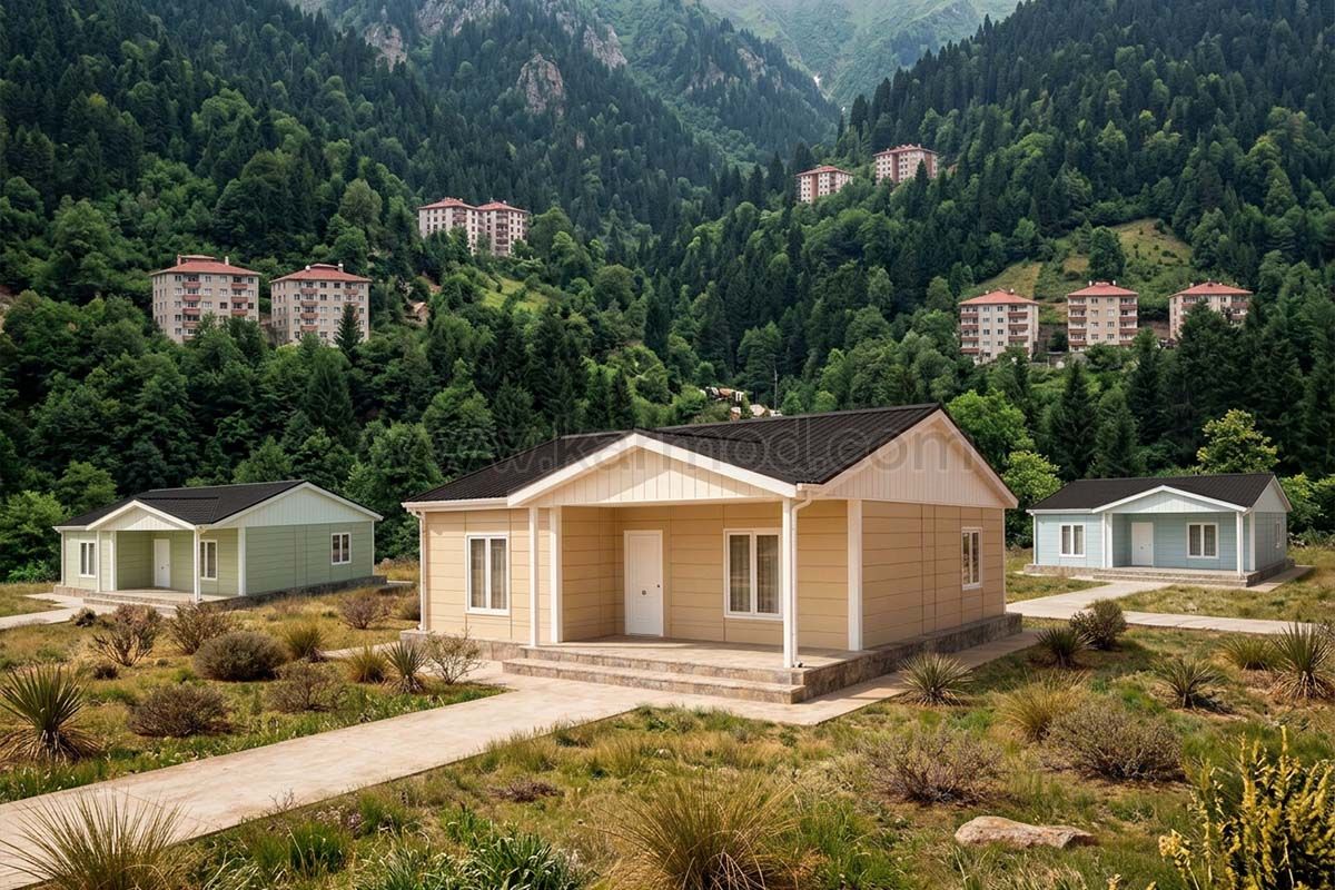 bingöl prefabrik ev satılık 