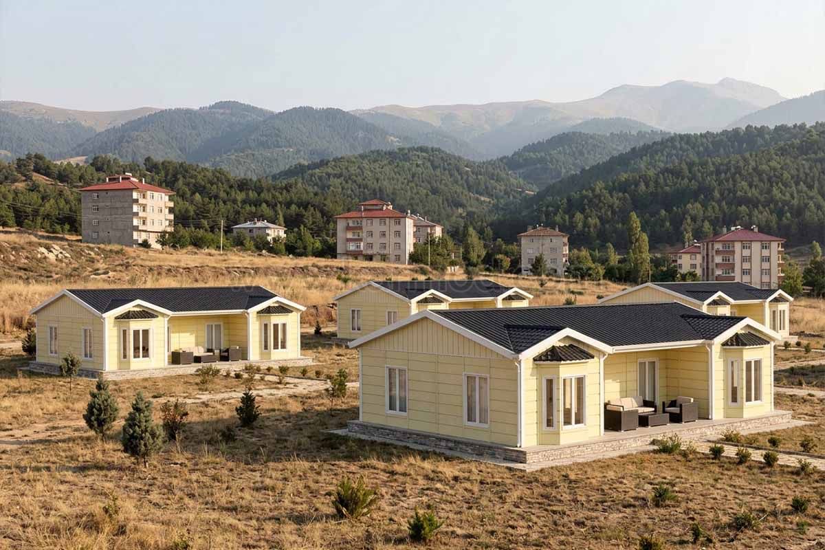 bitlis prefabrik ev