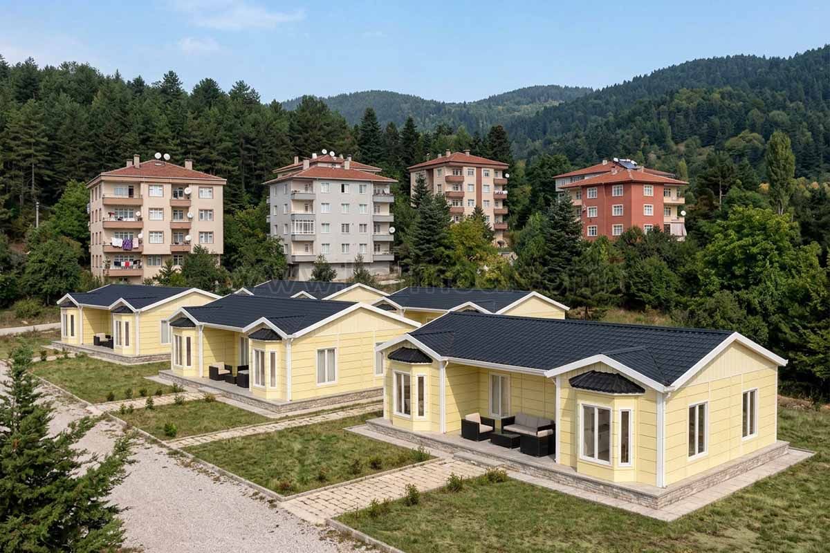 bolu prefabrik ev