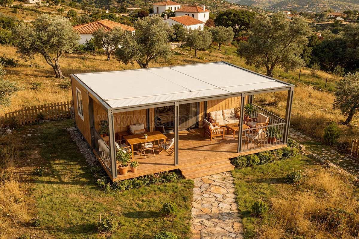 famílias com crianças em casas minúsculas