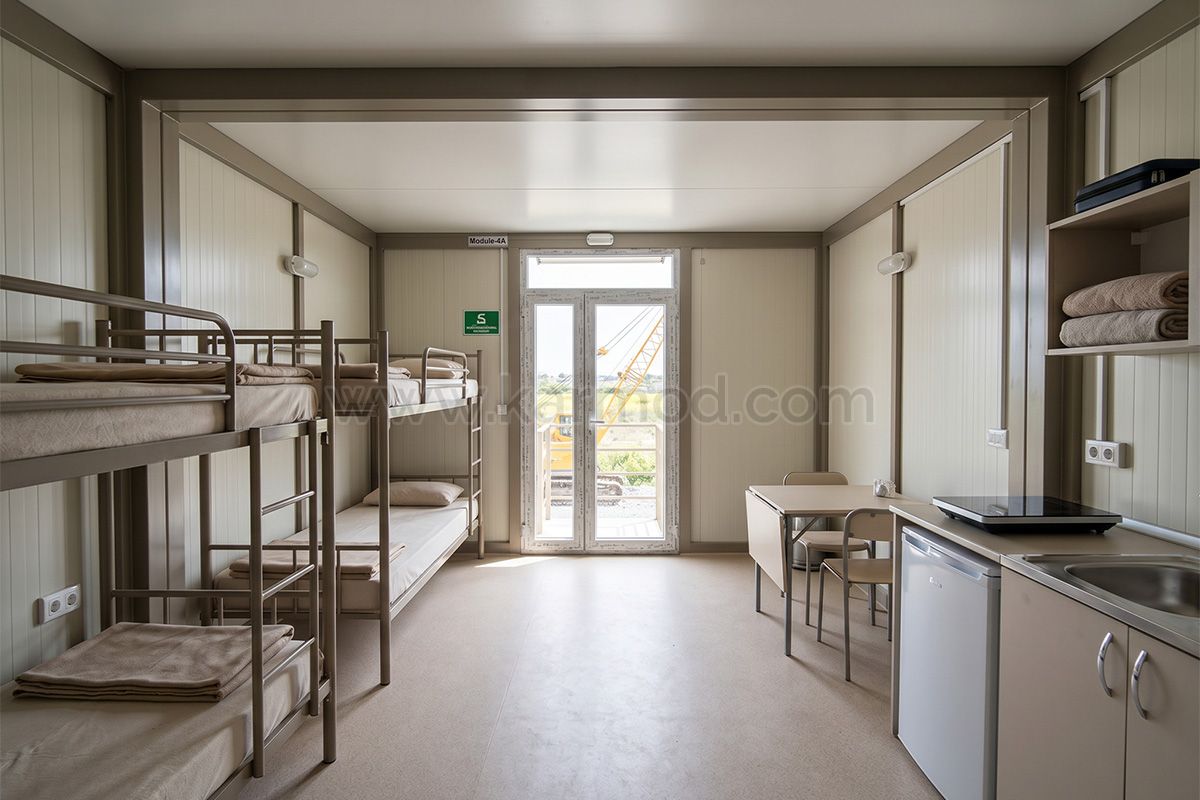 site office cabin interior