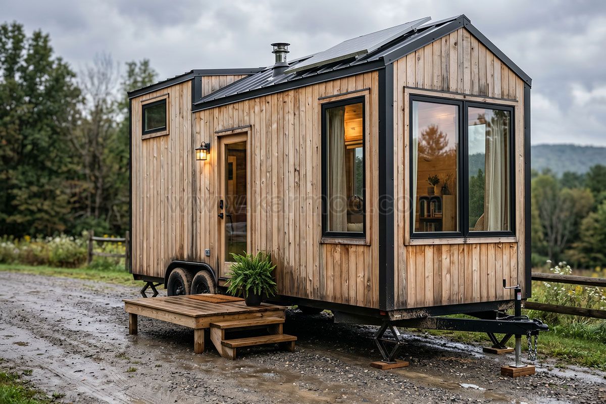 tour d’Europe en tiny house sur roues