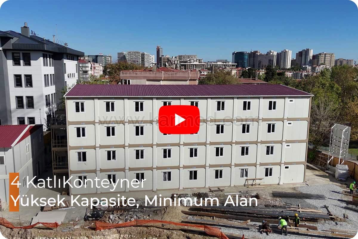 İşçi Konaklama Konteyneri Videosu