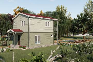 Сталевий дуплекс 92 м²