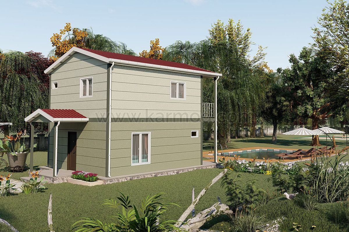 Сталевий дуплекс 92 м²