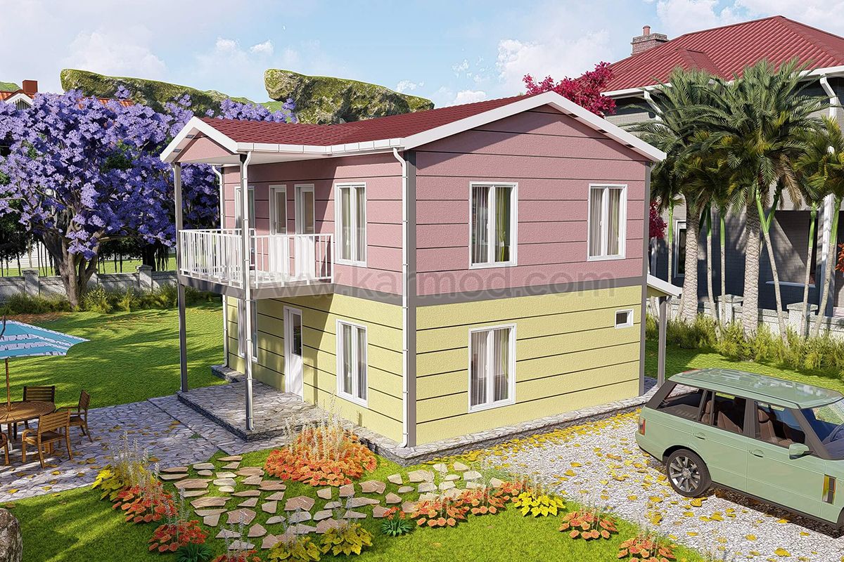 Сборный дом Дуплекс 125 м²