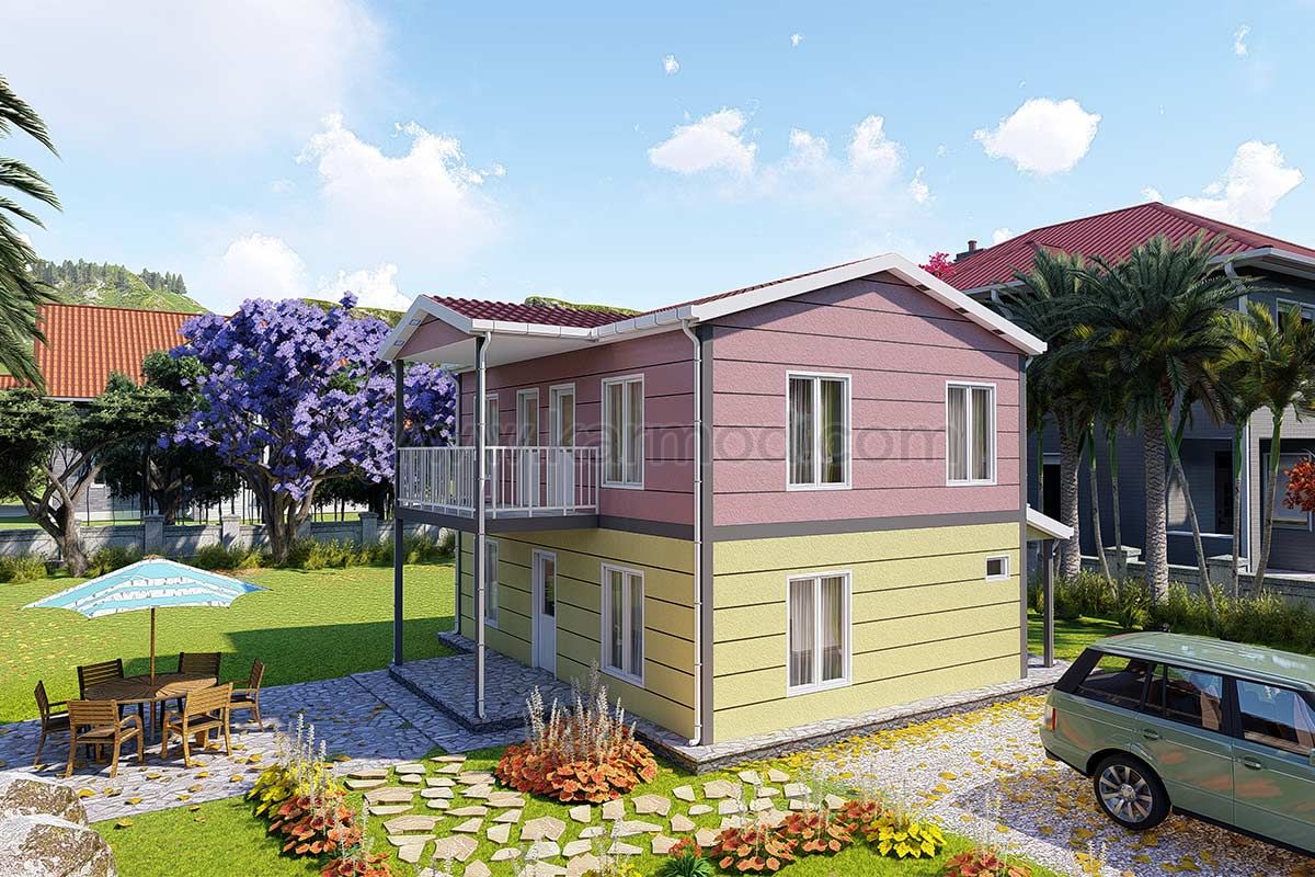 دوبلكس ستيل هاوس 125 م²