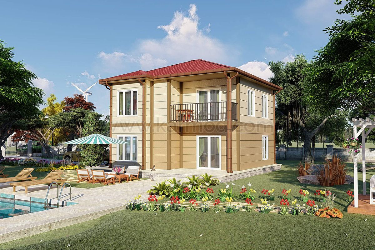 Сборный дом Дуплекс 140 м²