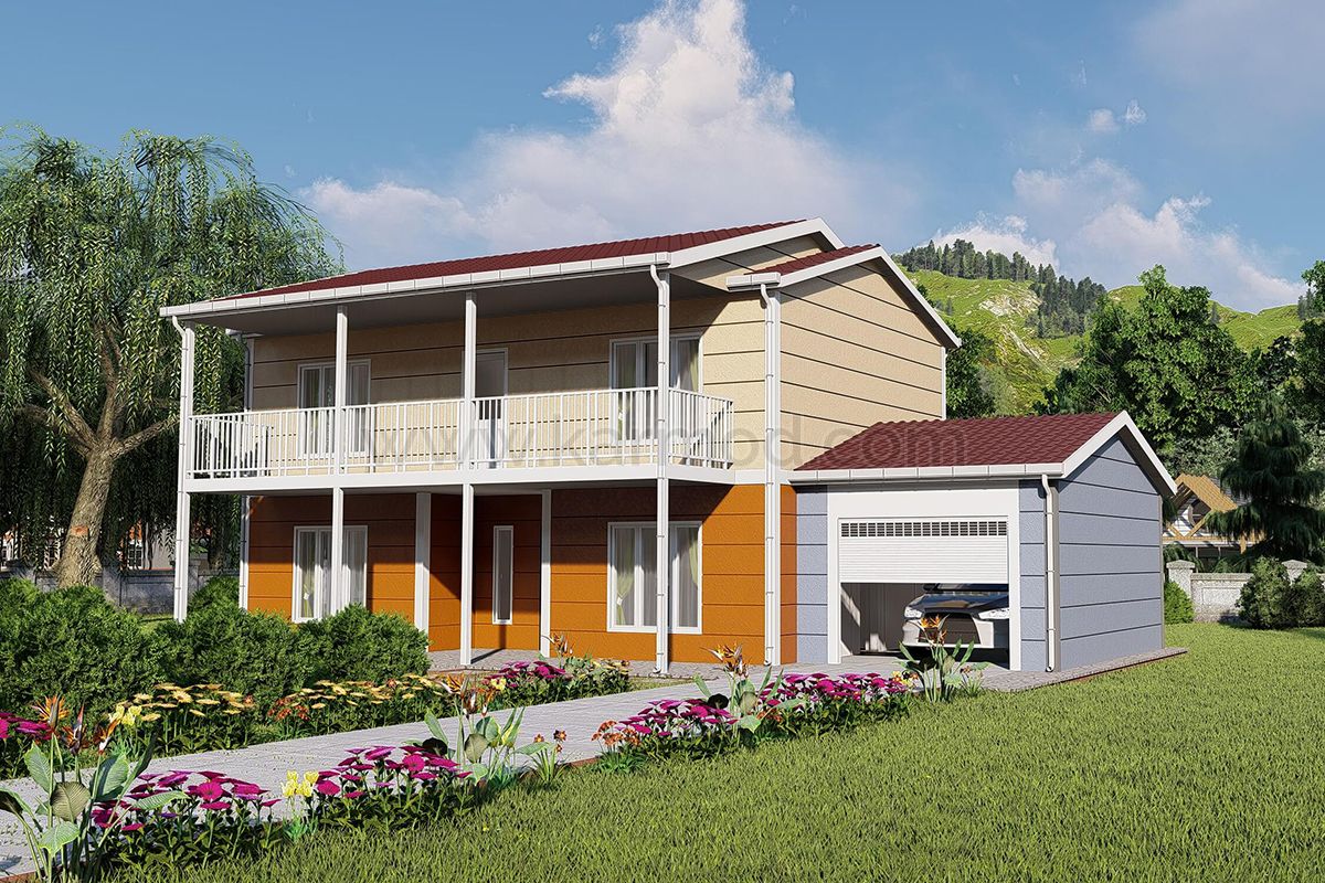 Сборный дом Дуплекс 200 м²