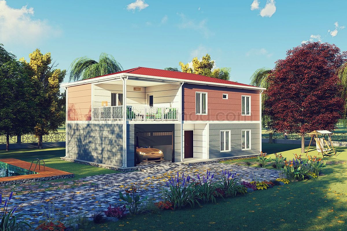 Сборный дом Дуплекс 194 м²