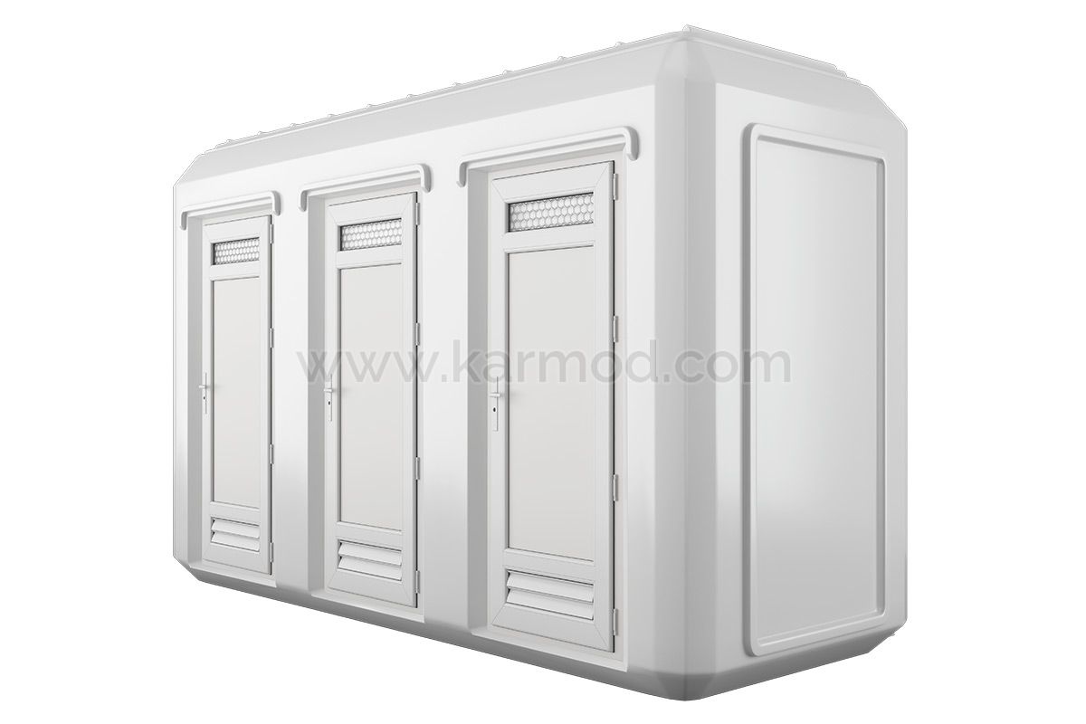 150x390 Туалетные и душевые модули