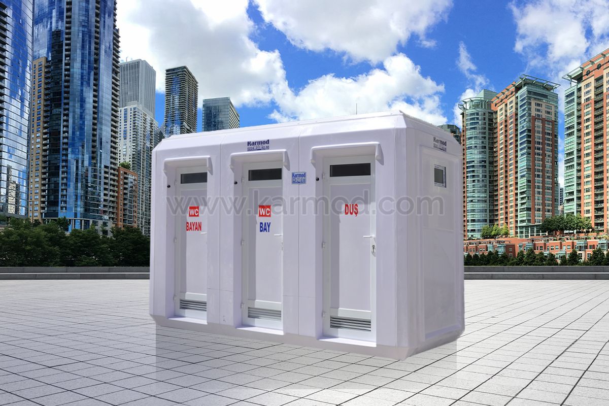 150x390 Туалетные и душевые модули