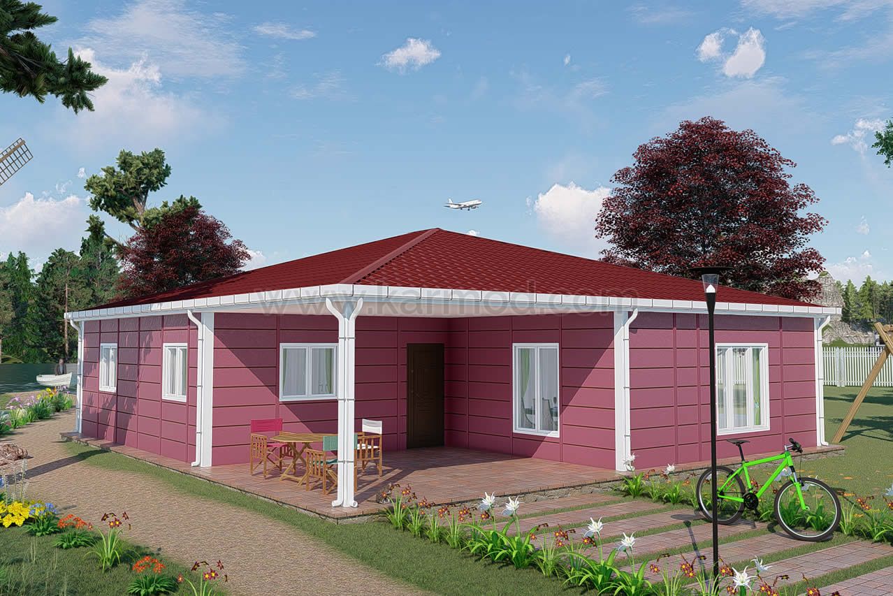 Модульное строительство домов 123 м²