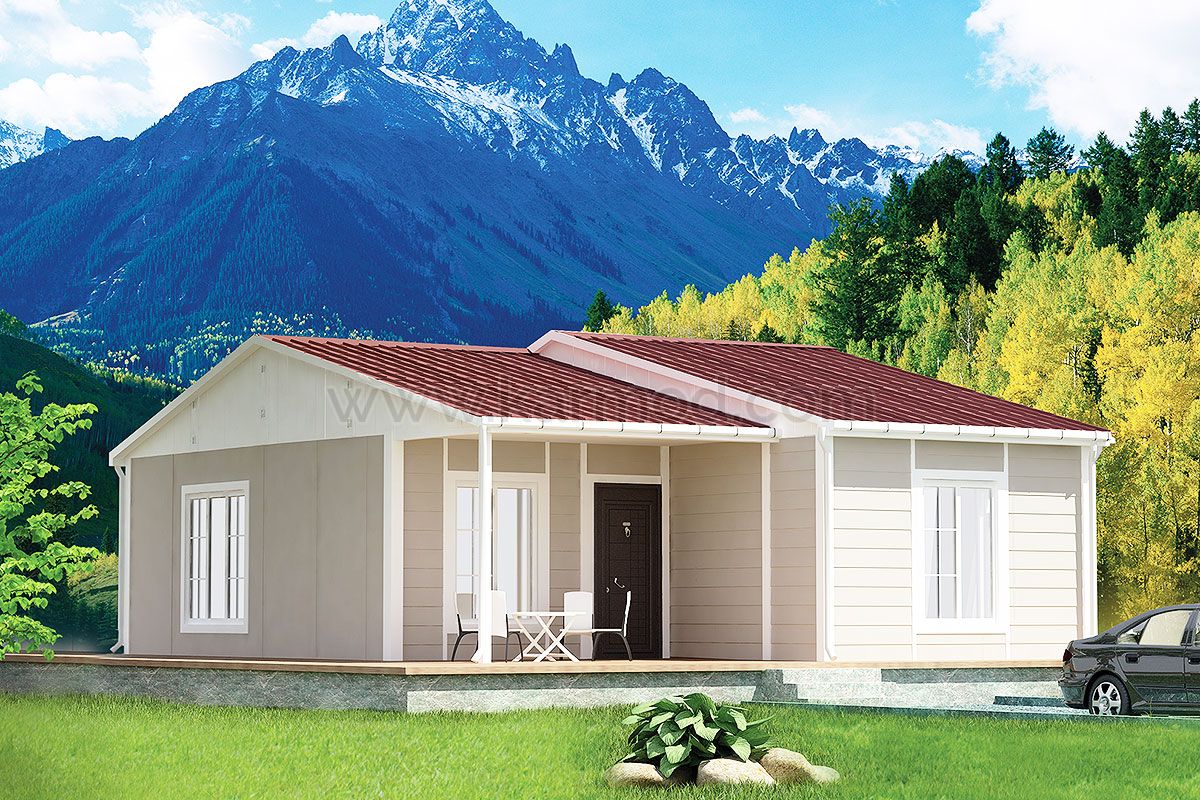 Быстровозводимые дома - 61 м²