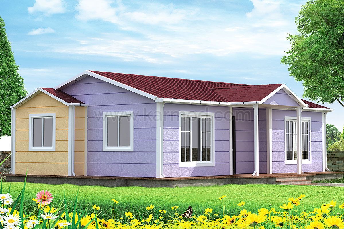 Быстровозводимые дома - 71 м²