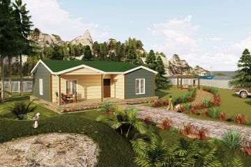 Дуплексний Збірний Будинок 88 м²