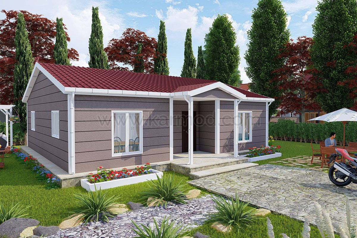 Дуплекс Збірний Будинок 97 м²