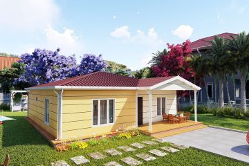 Дуплекс Збірний Будинок 107 м²