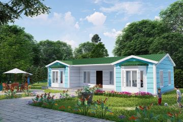 Дуплекс Збірний Будинок 95 м²