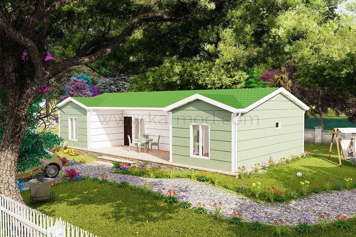 Дуплекс Збірний Будинок 101 м²