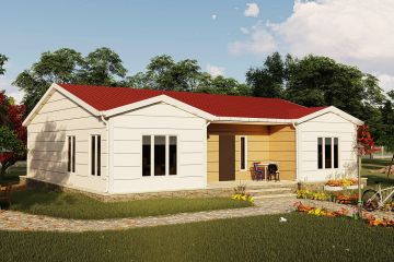 Дуплекс Збірний Будинок 121 м²