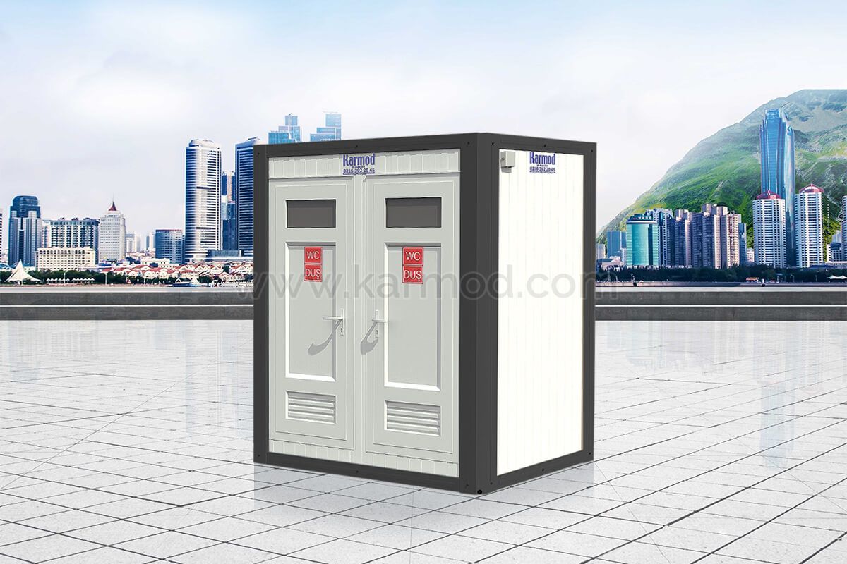 135x210 Санитарная панельная кабина