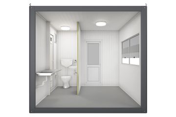 güvenlik kabini 3d
