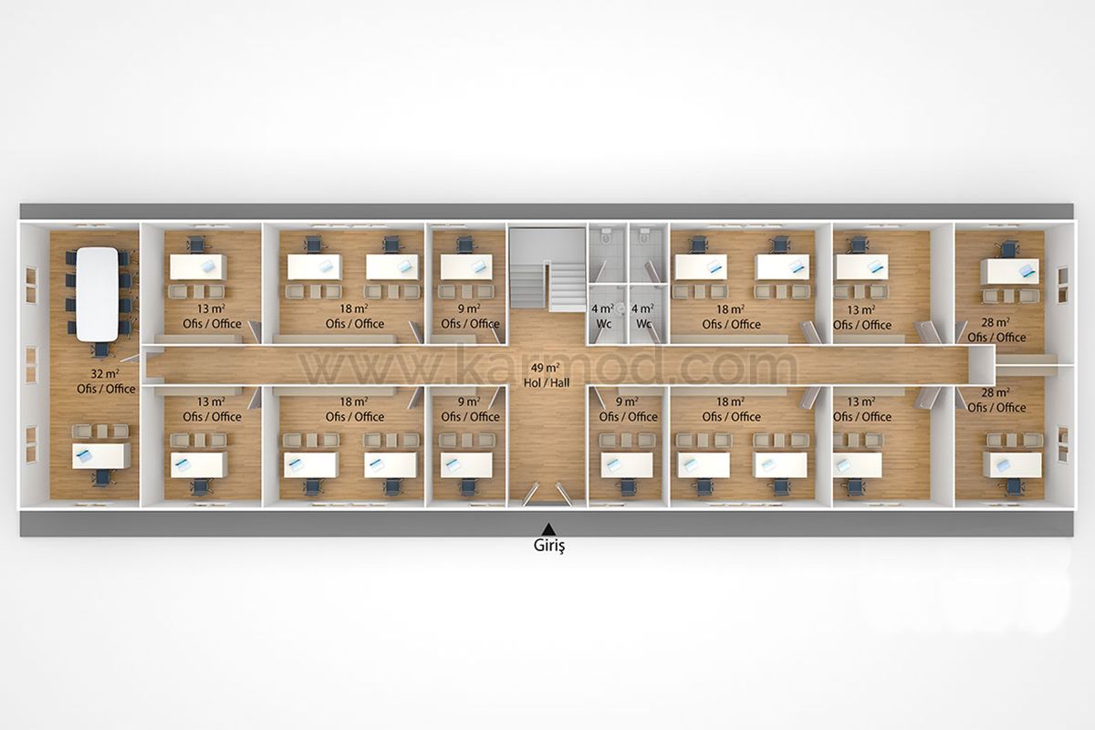Temporary Construction Site Offices
