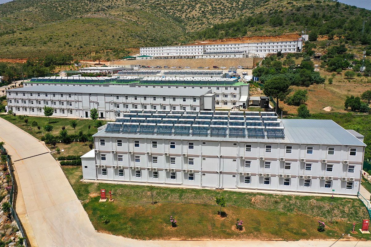 کانکس های کارگاهی و دفتری 12.072 m²