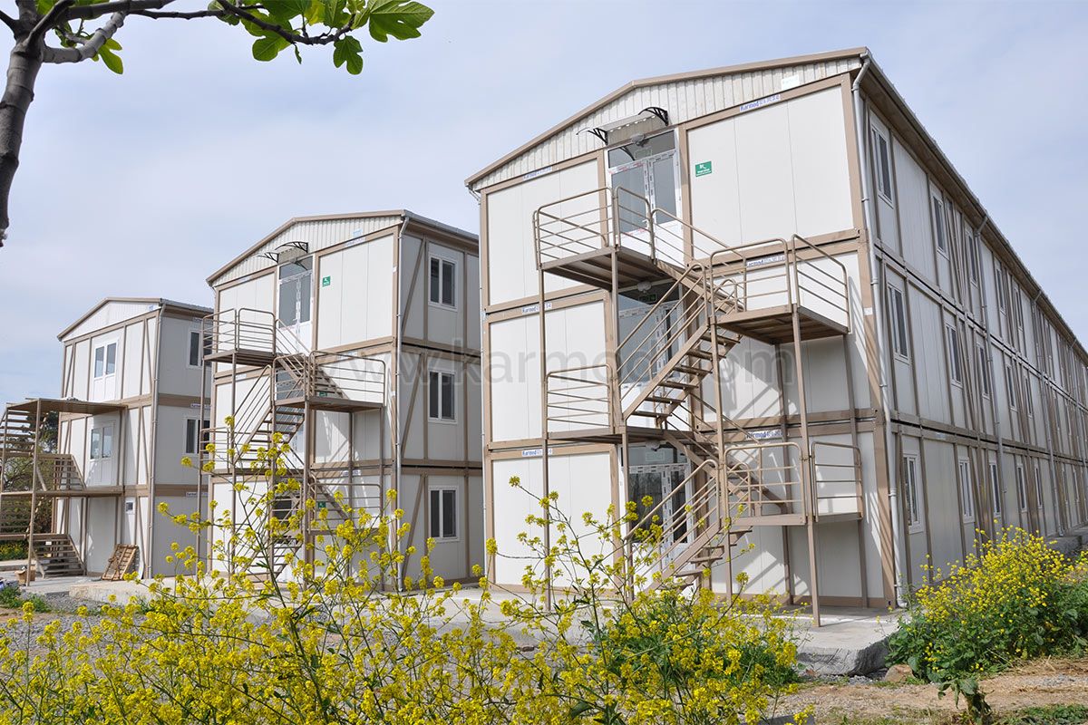 2.355 m² Модульные строительные городки