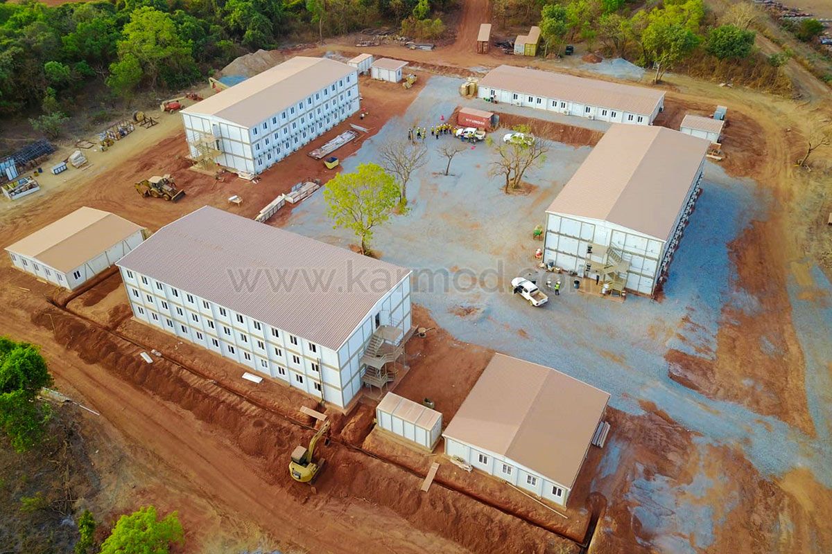 کانکس های کارگاهی و دفتری 4.056 m²