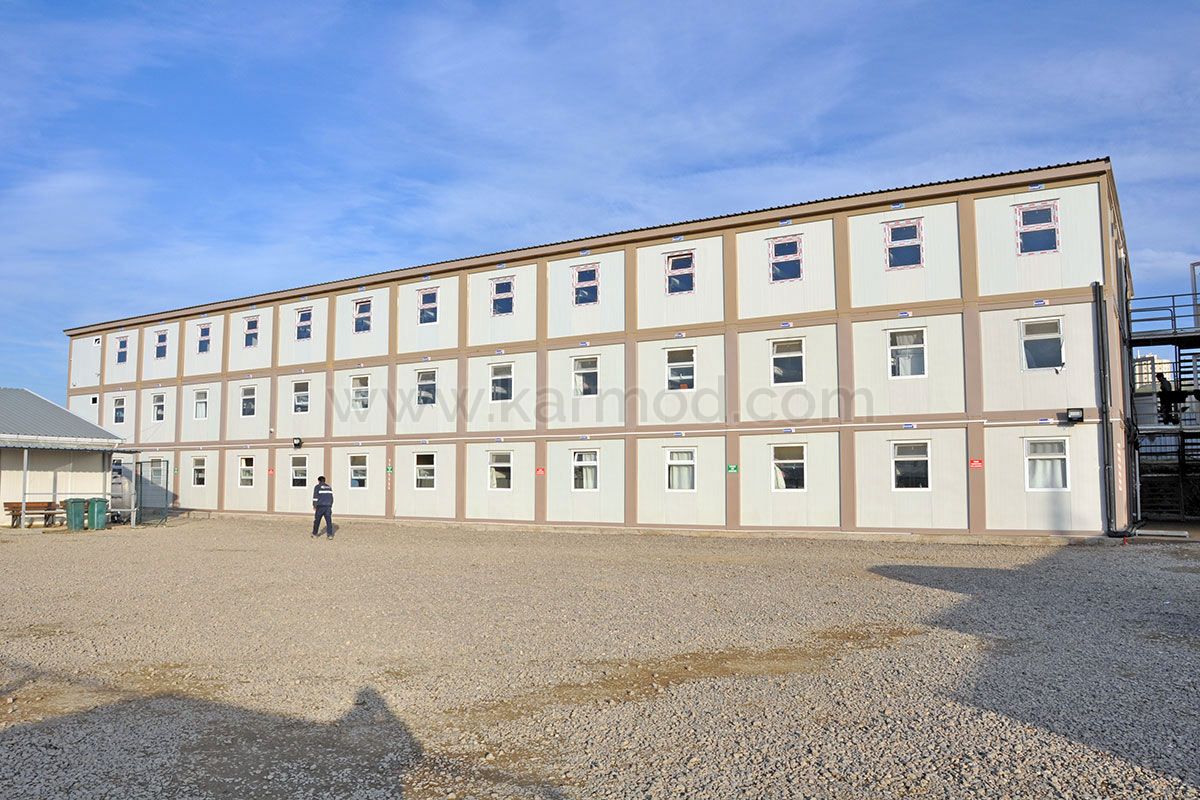 Conteneur de dortoir 2.900 m²