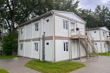 723 m² Модульные столовые