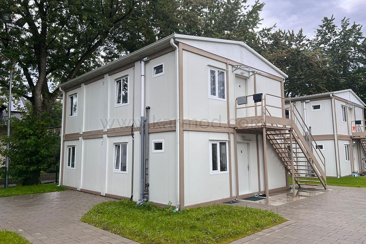 723 m² Модульные столовые