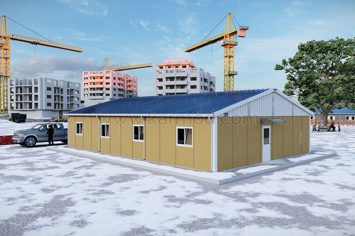 Рабочее общежитие на 24 человека