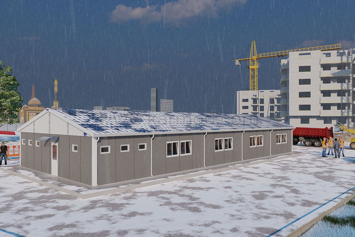 Барак для 24 рабочих