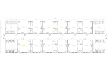 План передбаченого гуртожитка для робітників